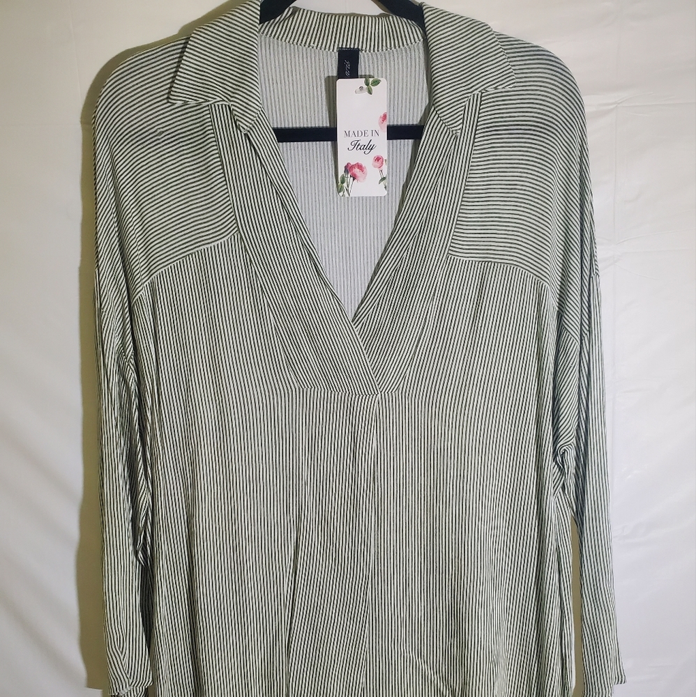 Tunic Blouse Large NEW